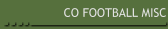 CO FOOTBALL MISC